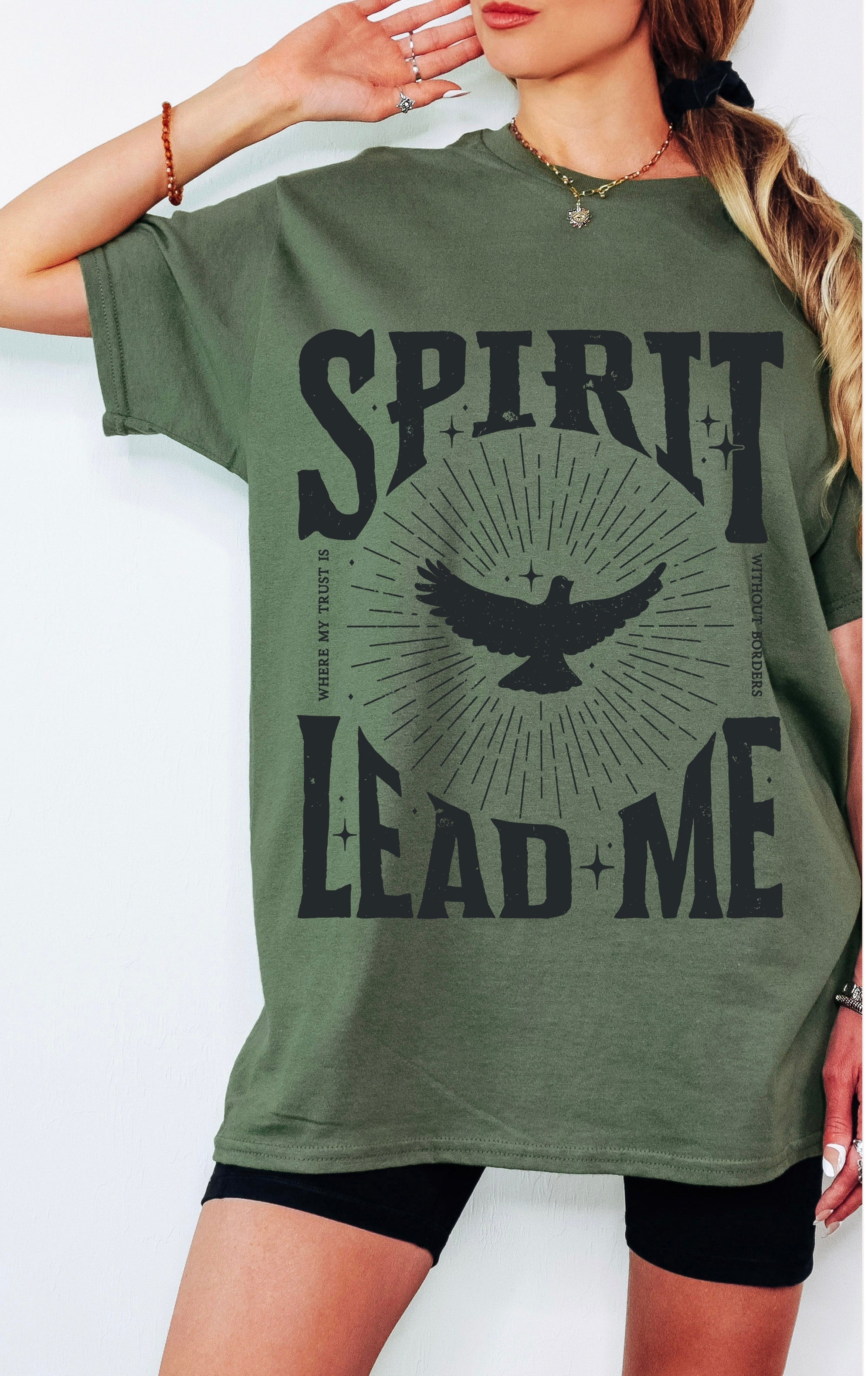 Spirit lead me t-shirt black