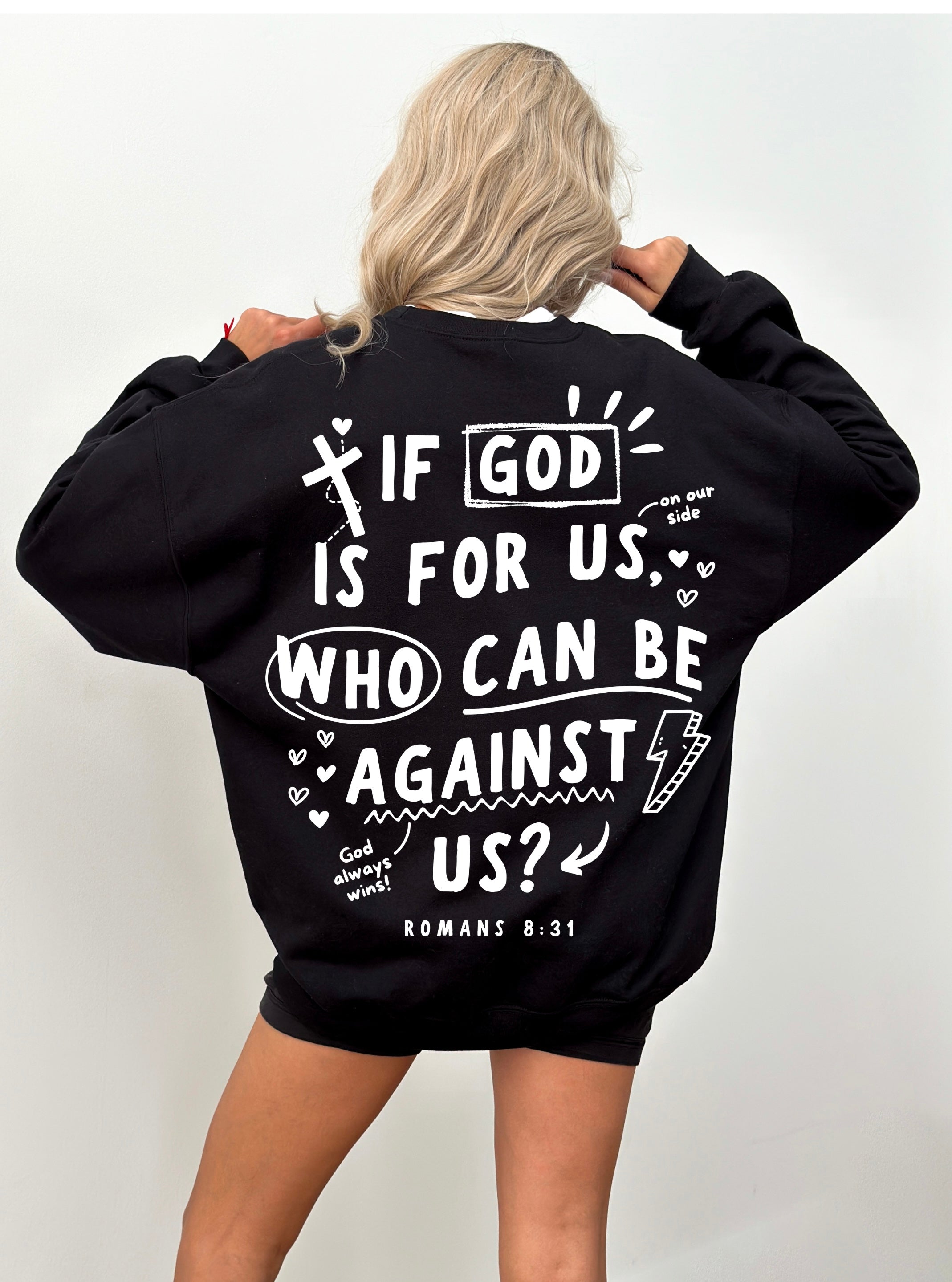 God is for us sweatshirt