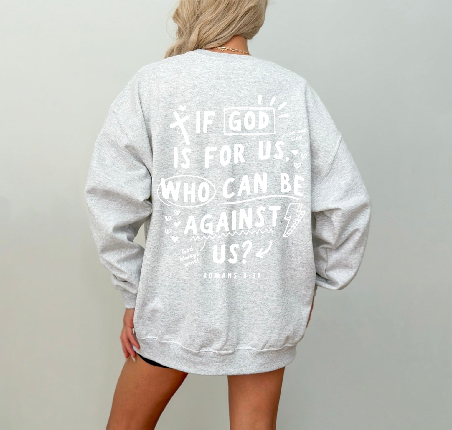 God is for us sweatshirt