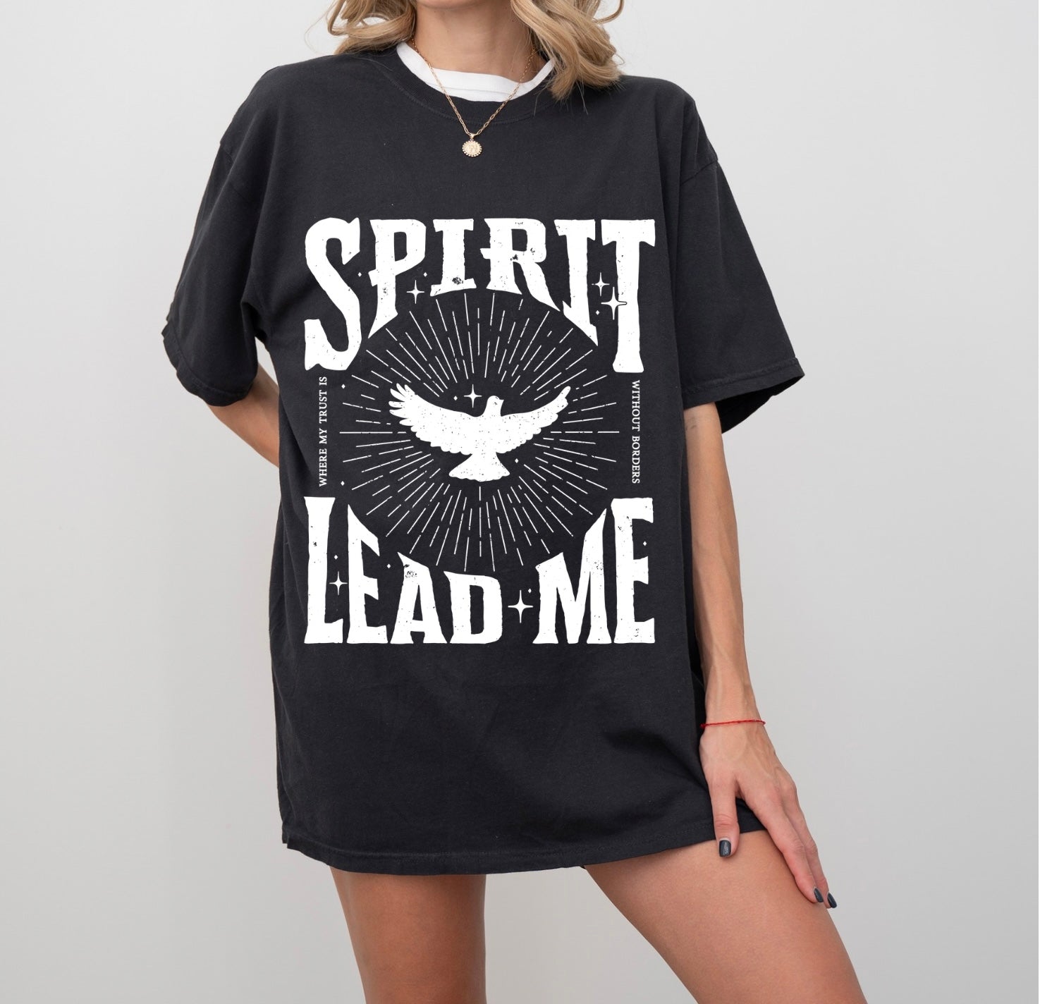 Spirit lead me t-shirt white