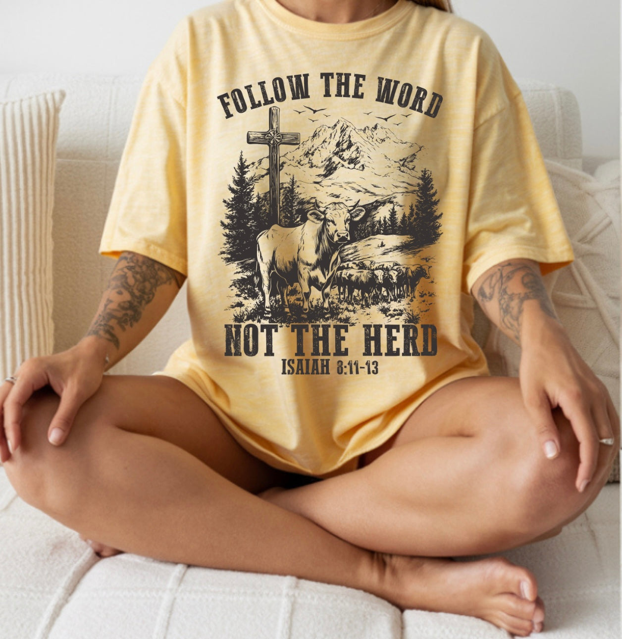 Follow the word tshirt