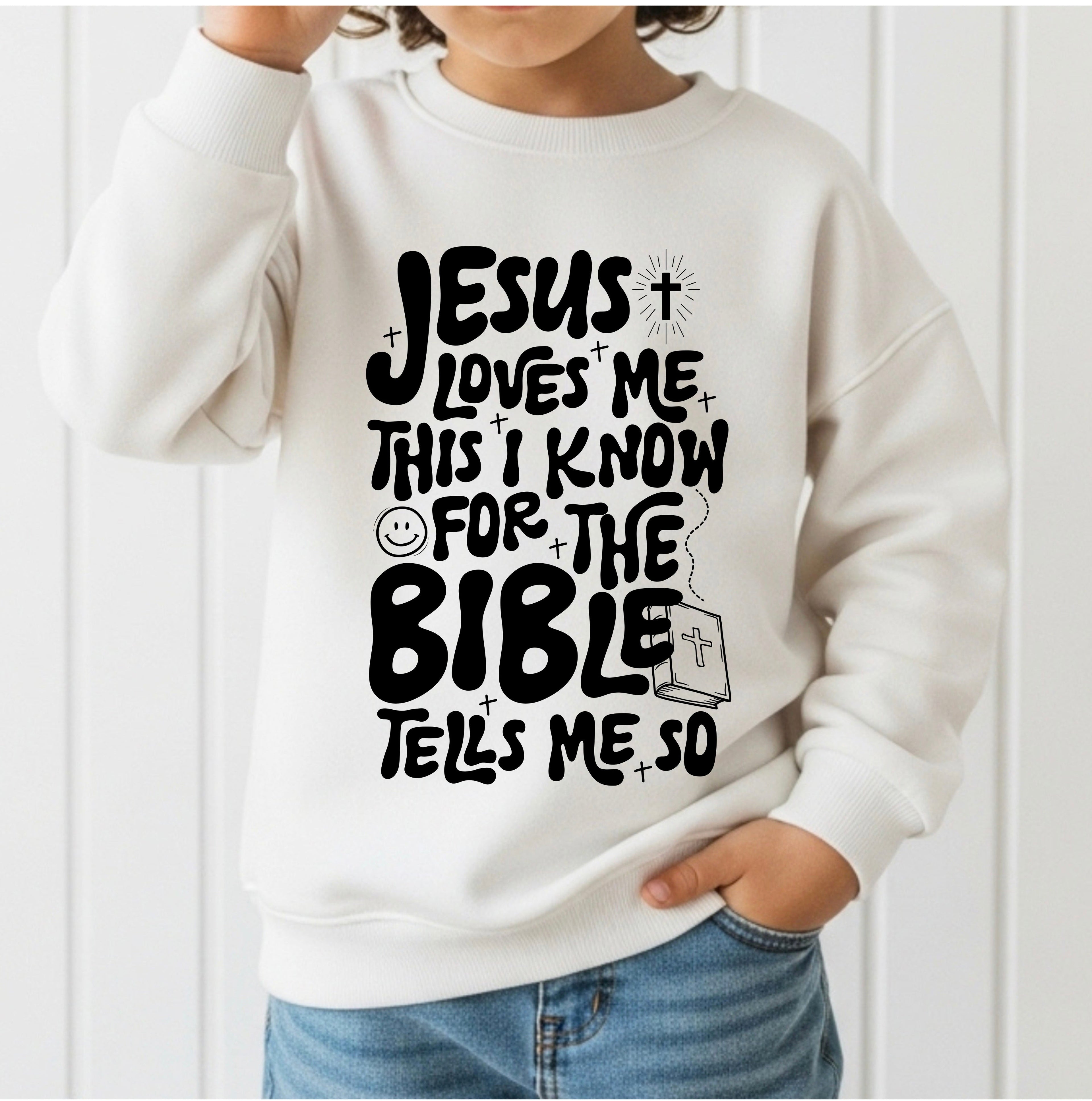 Jesus loves me sweatshirt