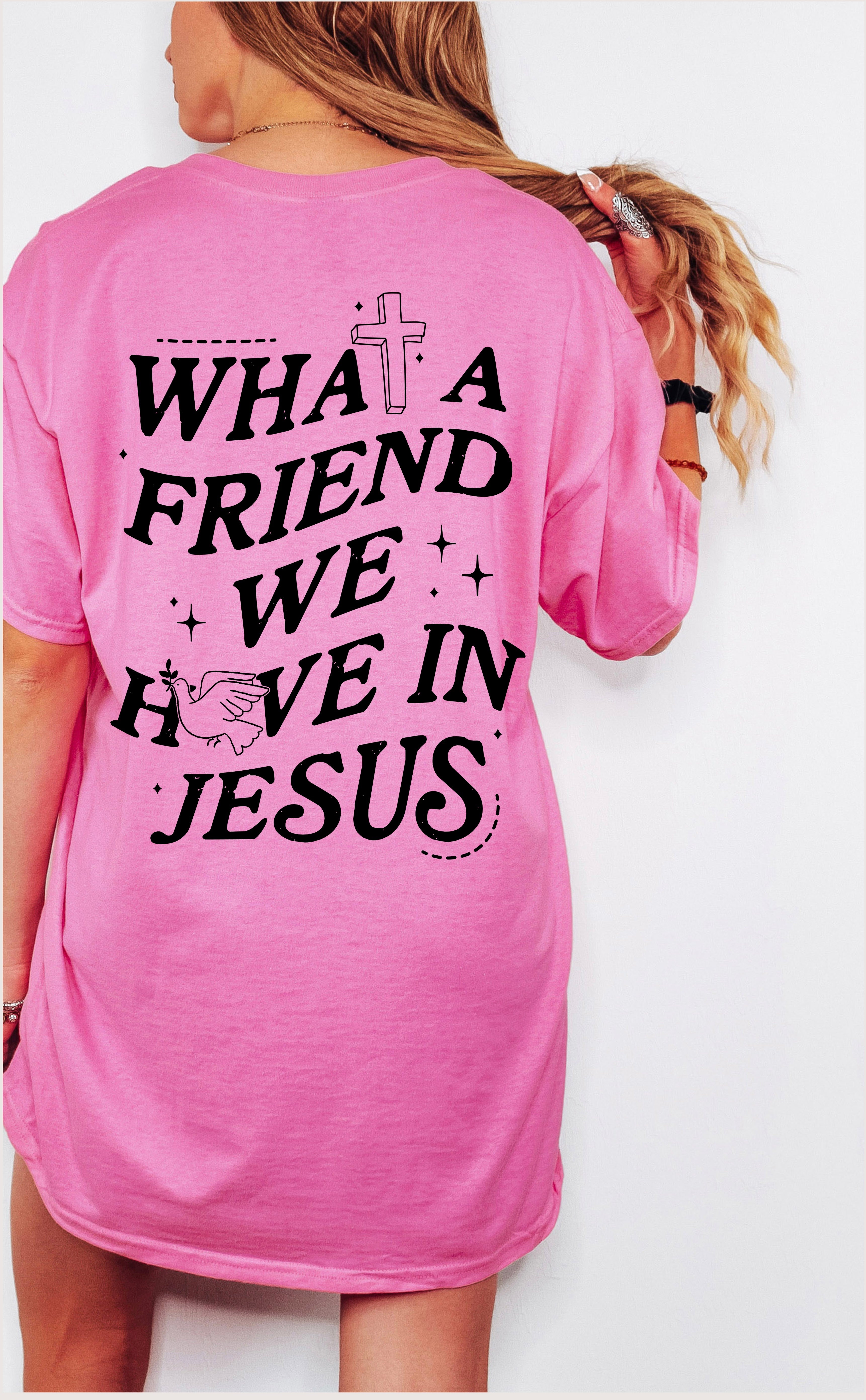 What a friend t-shirt
