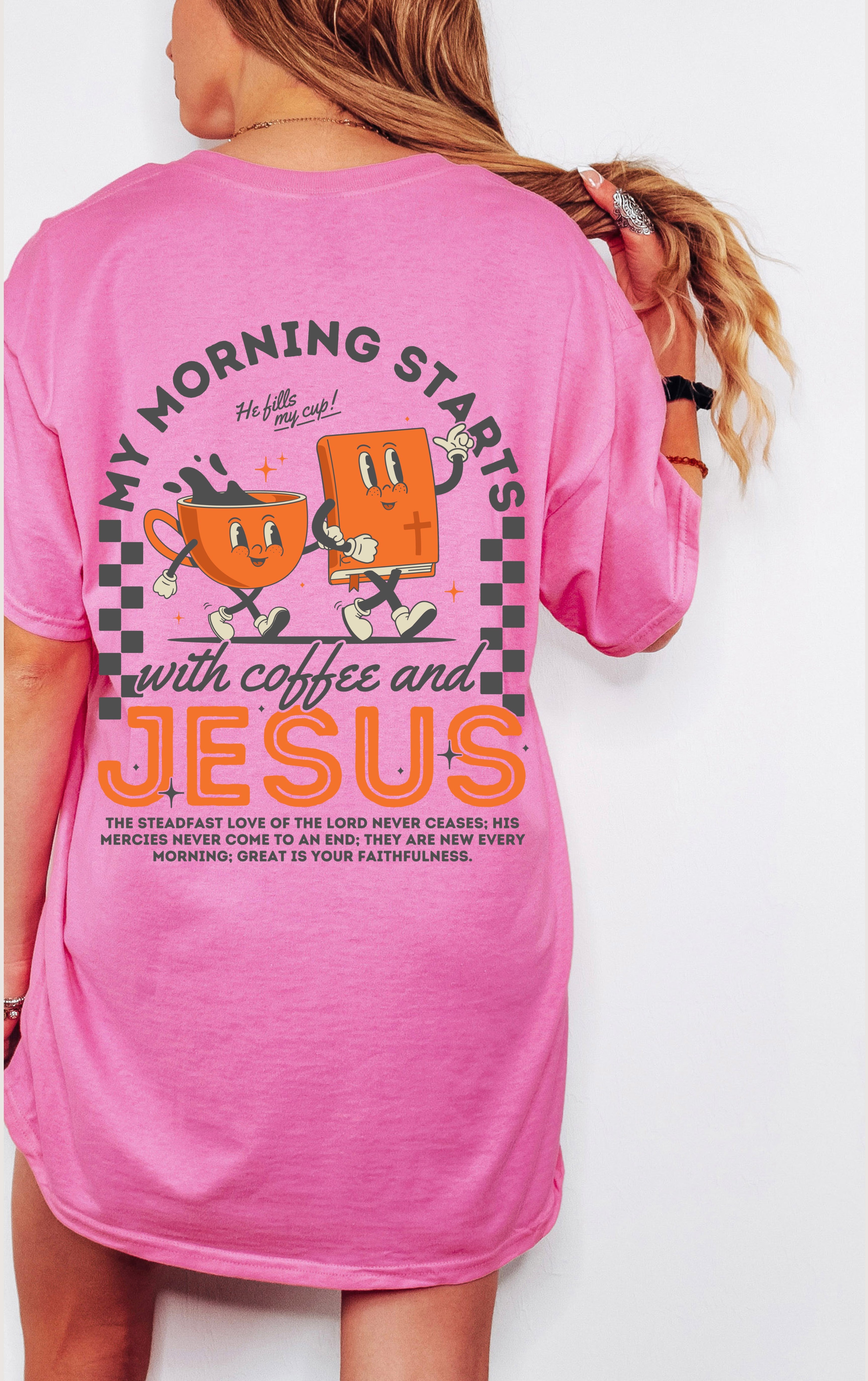Coffee and Jesus t-shirt