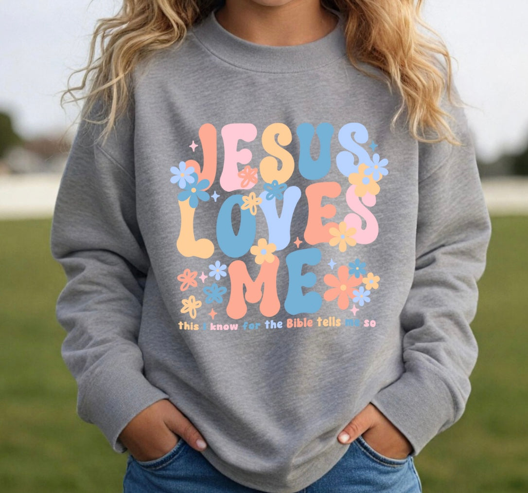 Jesus loves me sweatshirt