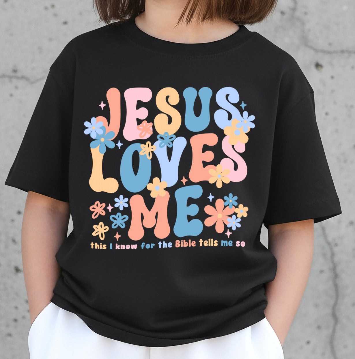 Jesus loves me tshirt