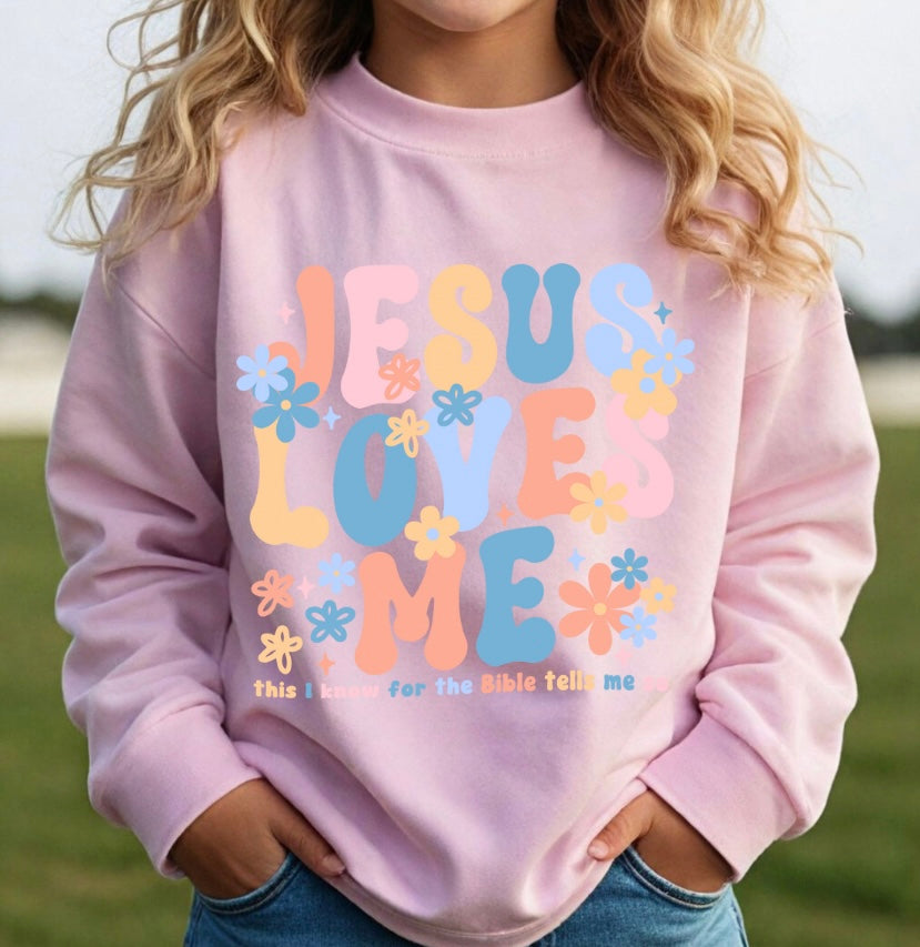 Jesus loves me sweatshirt
