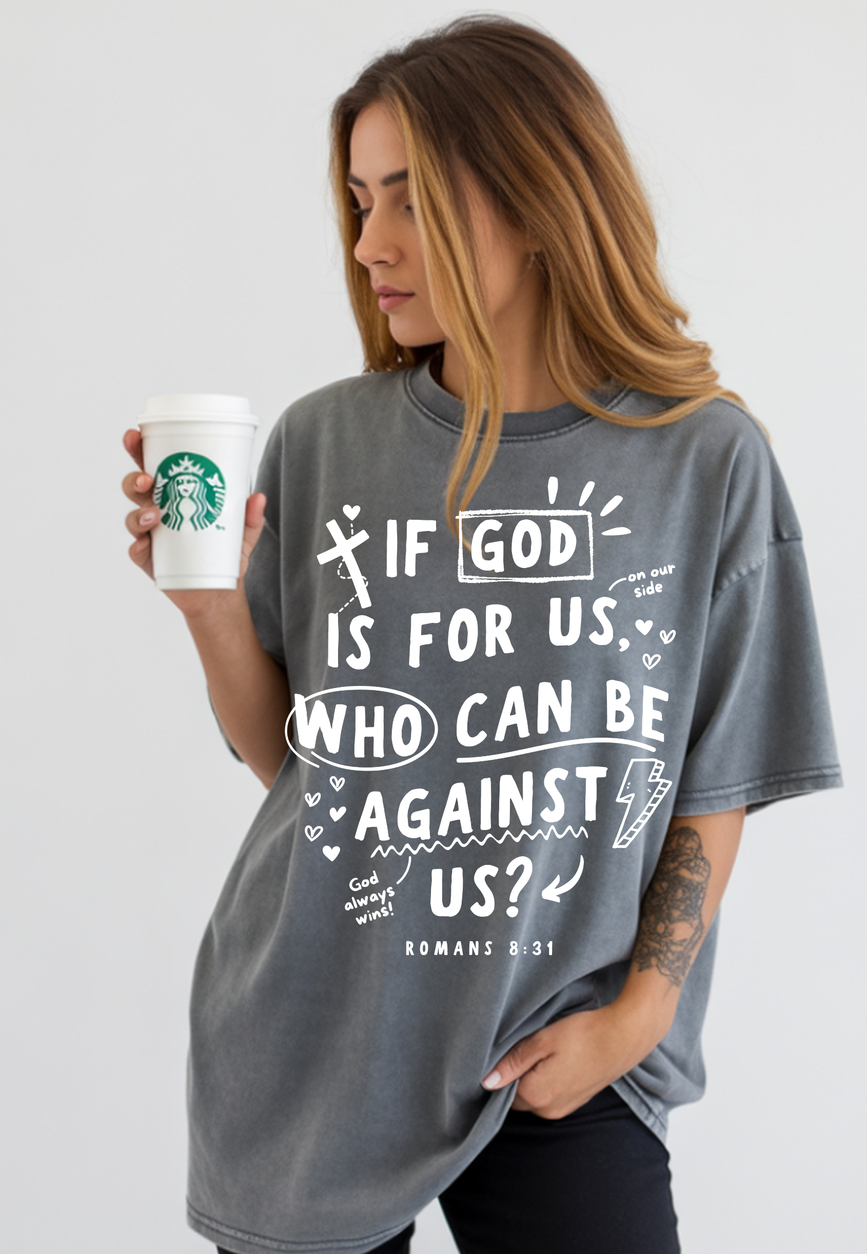 God is for us t-shirt