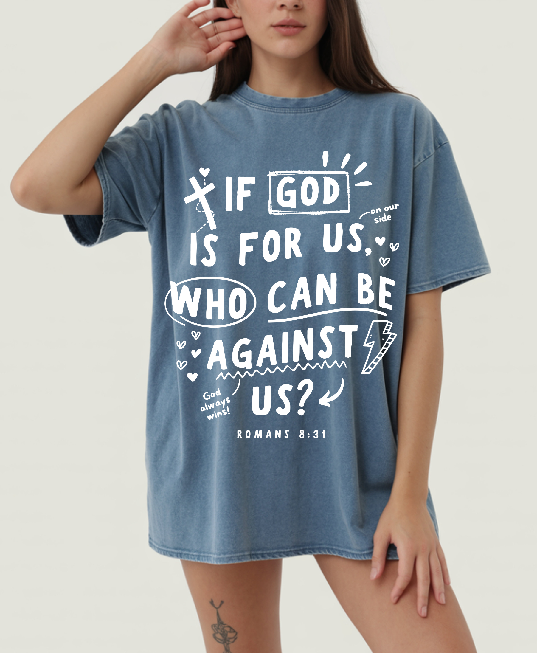 God is for us t-shirt