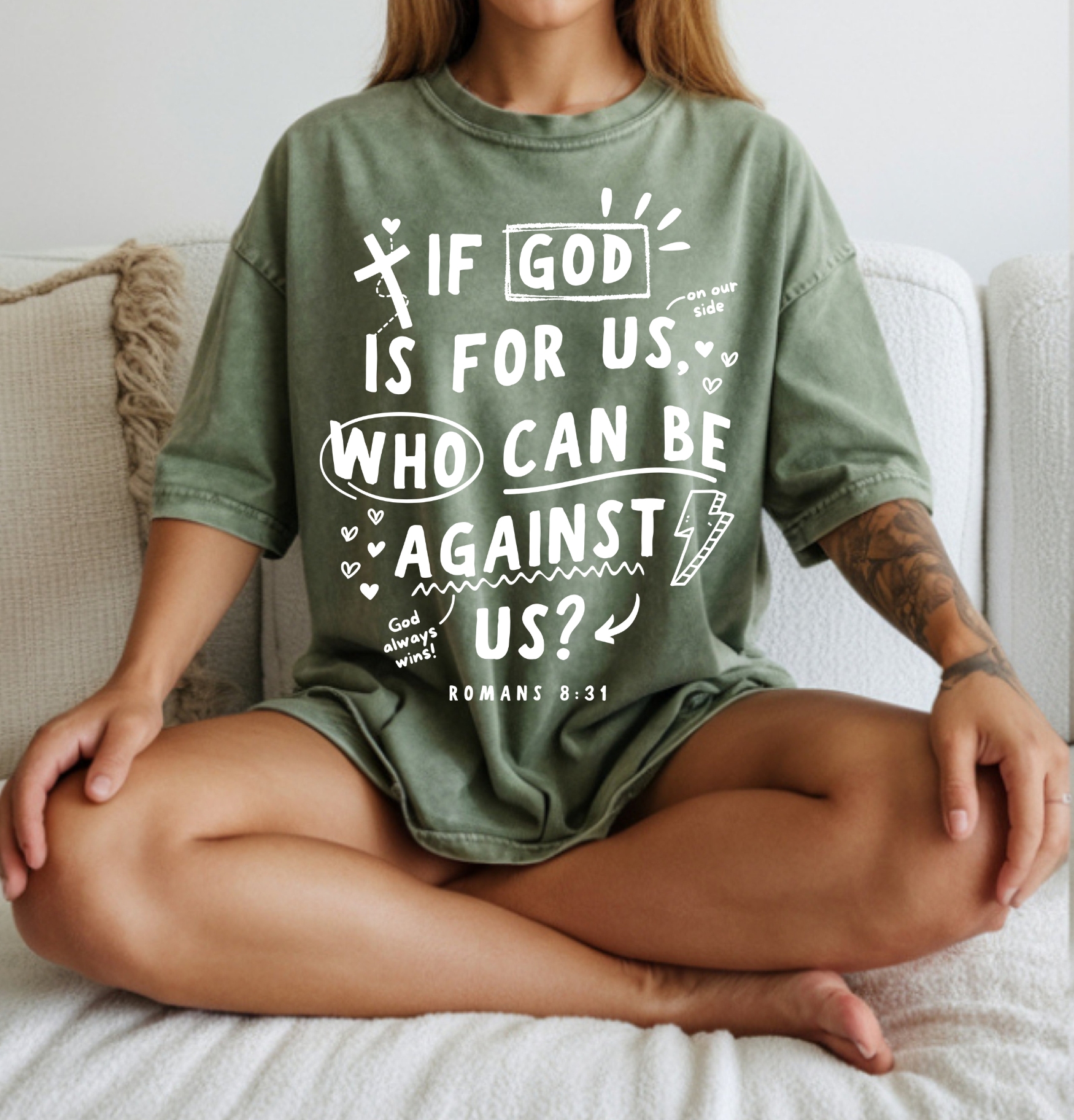 God is for us t-shirt