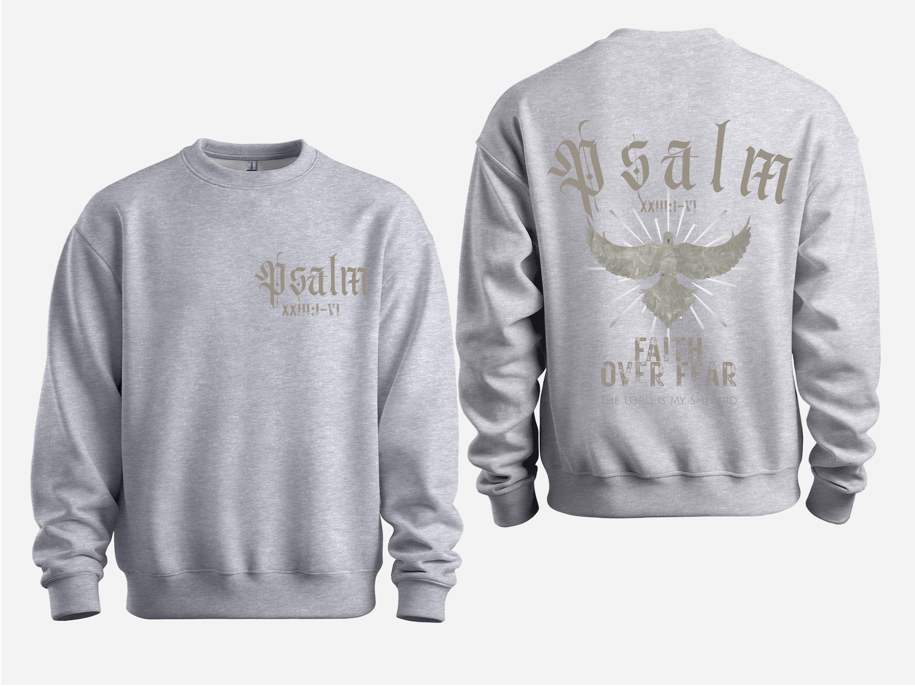 Psalm 23 sweatshirt