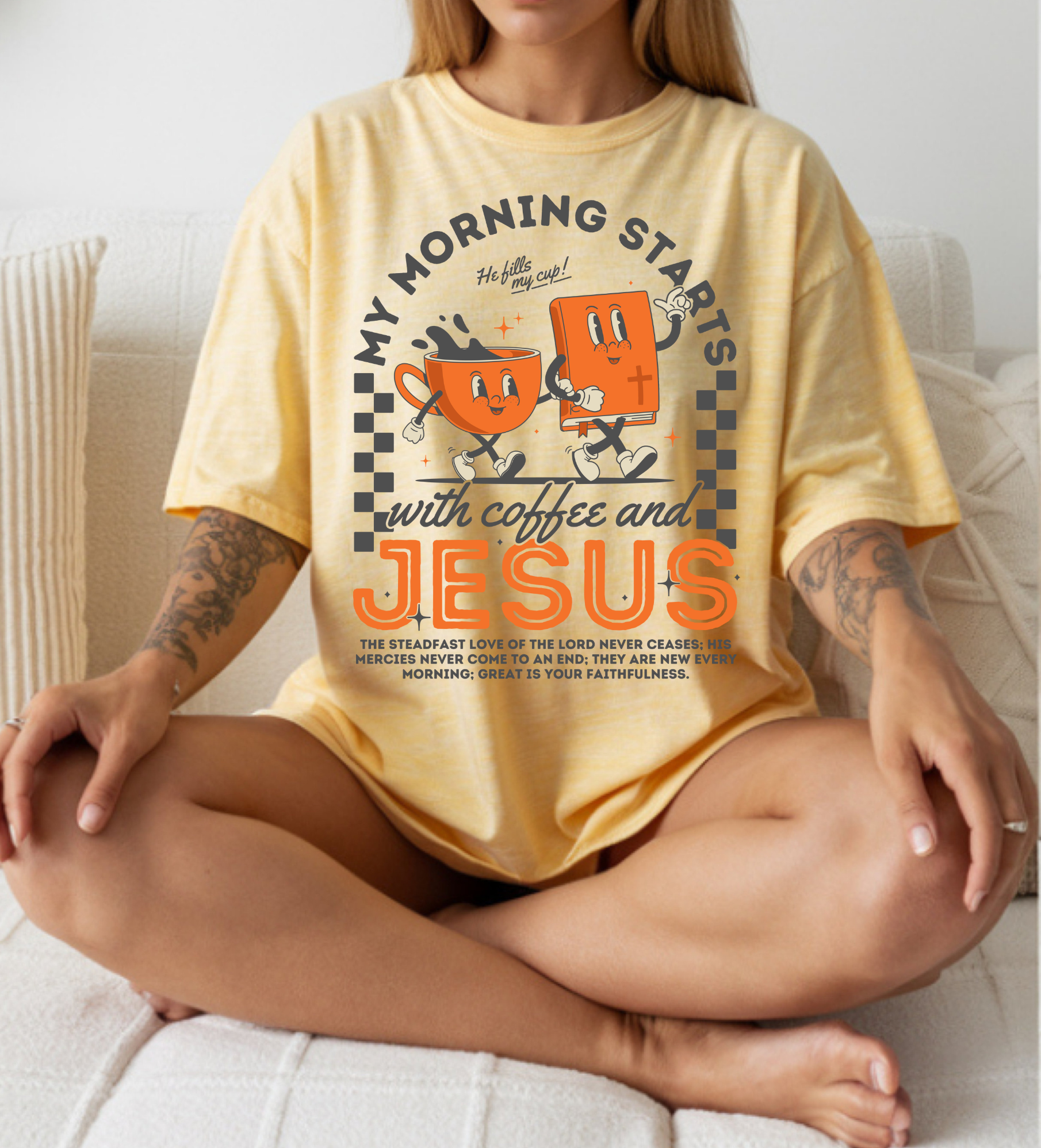 Coffee and Jesus t-shirt