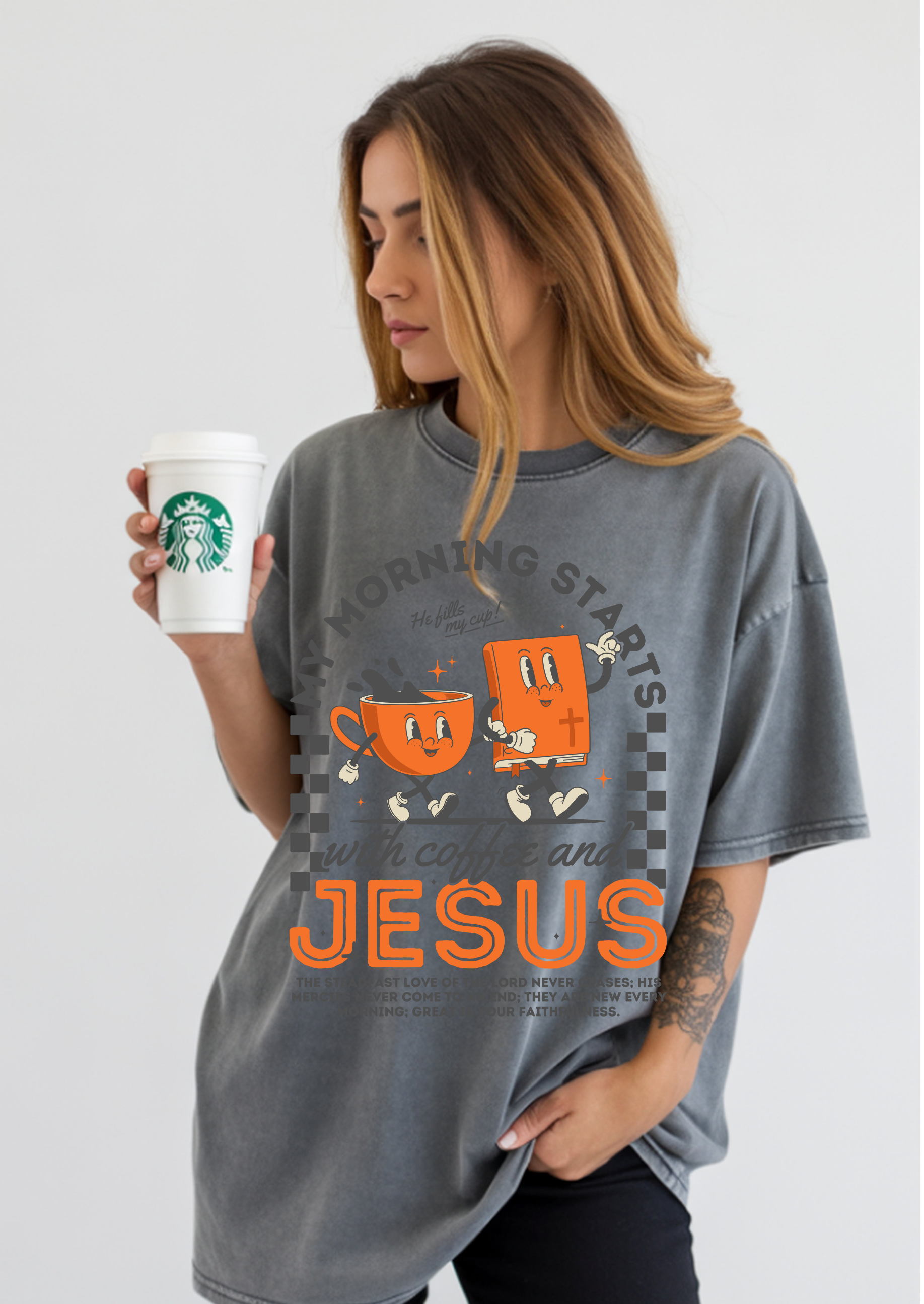 Coffee and Jesus t-shirt