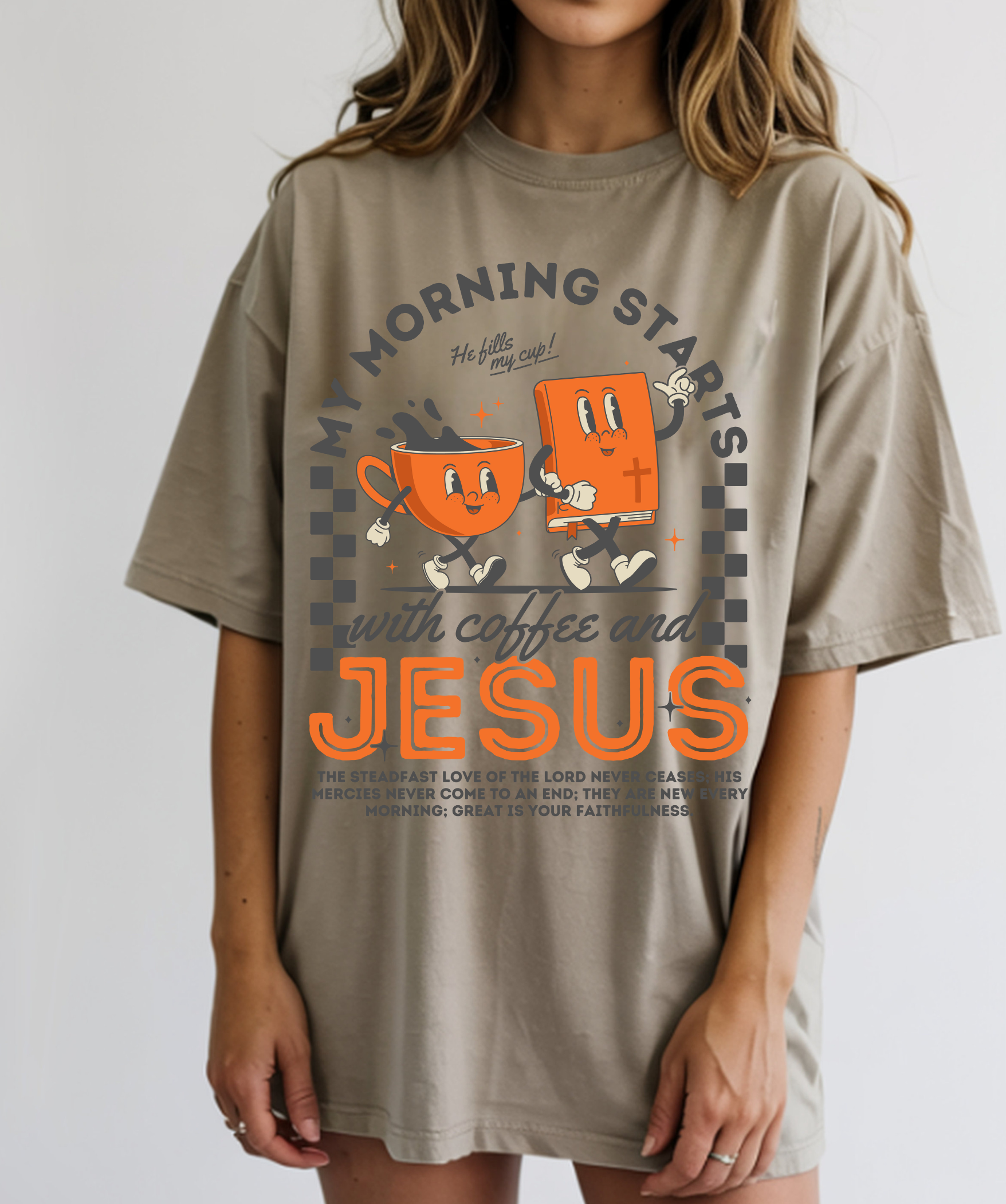 Coffee and Jesus t-shirt