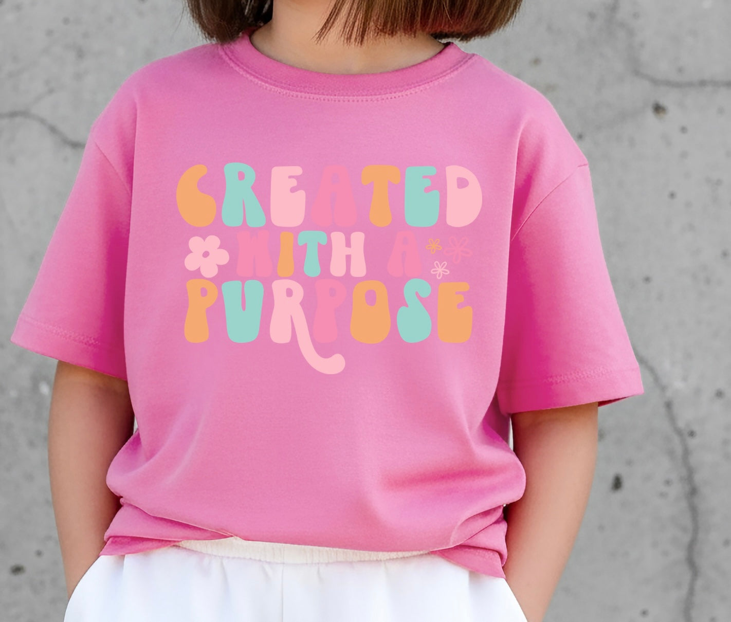 Created with a purpose tshirt