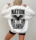 Blessed is the nation sweatshirt