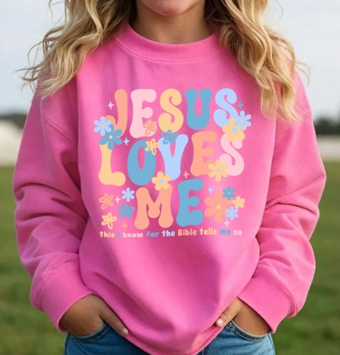 Jesus loves me sweatshirt