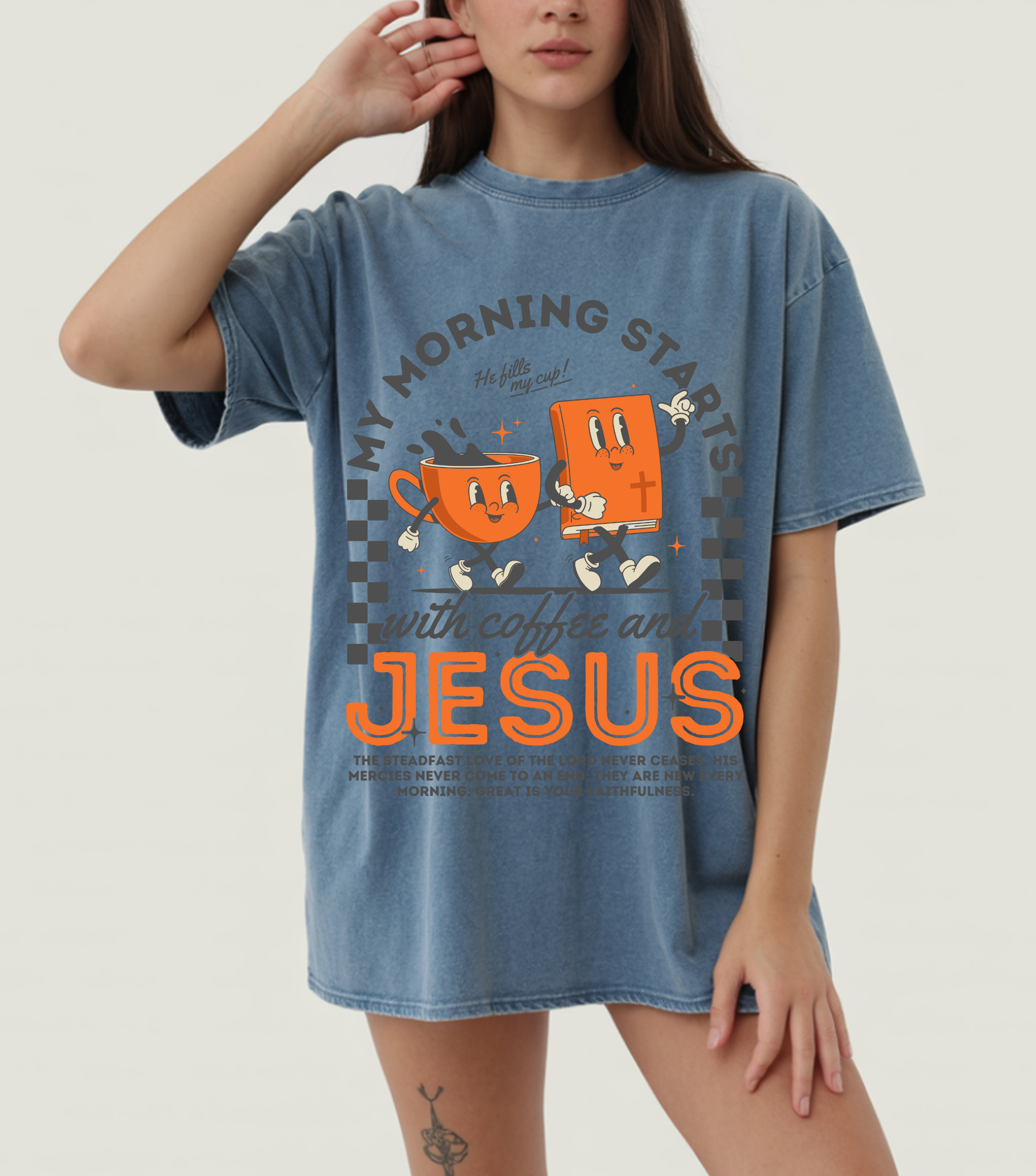 Coffee and Jesus t-shirt