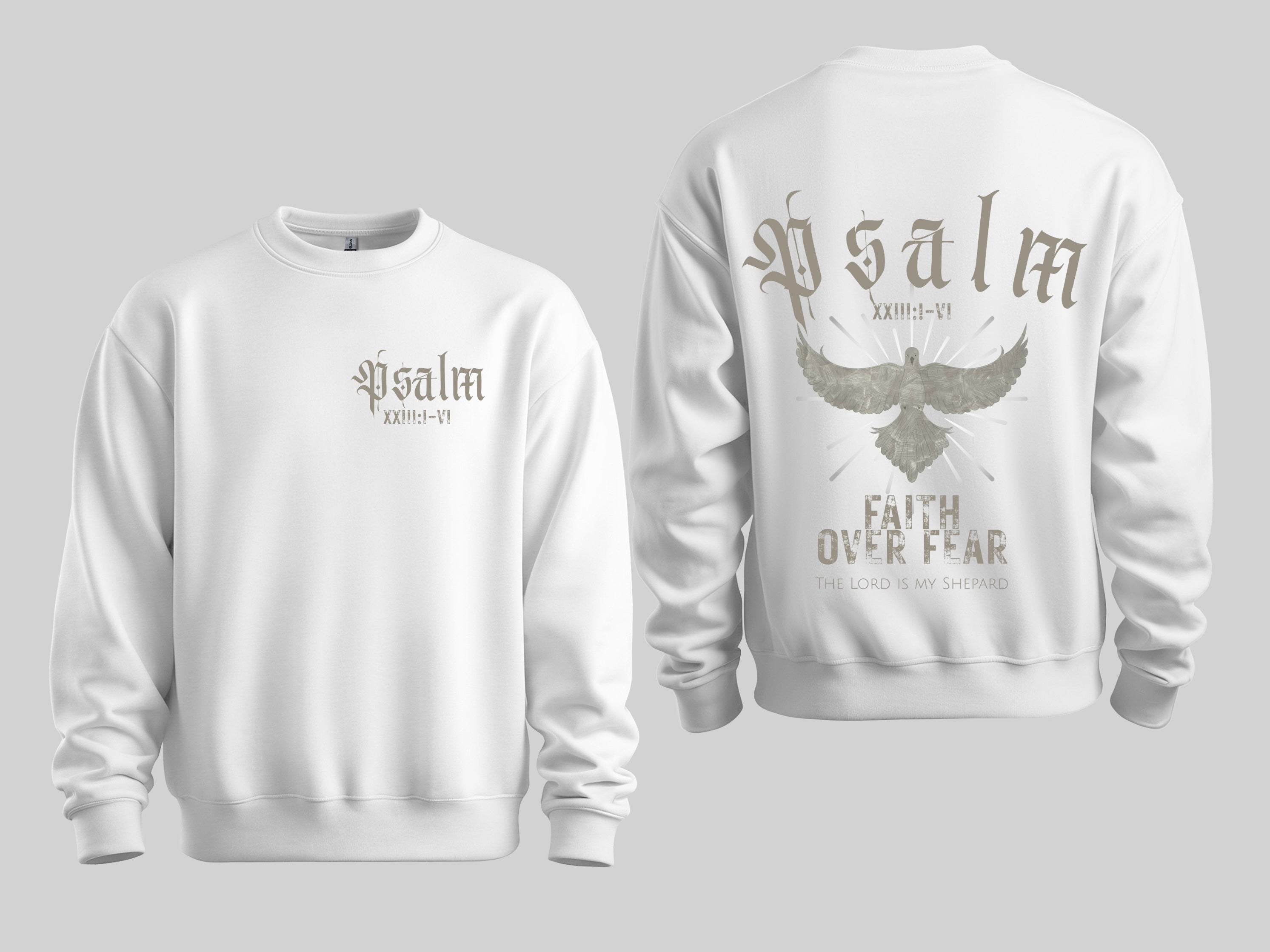 Psalm 23 sweatshirt