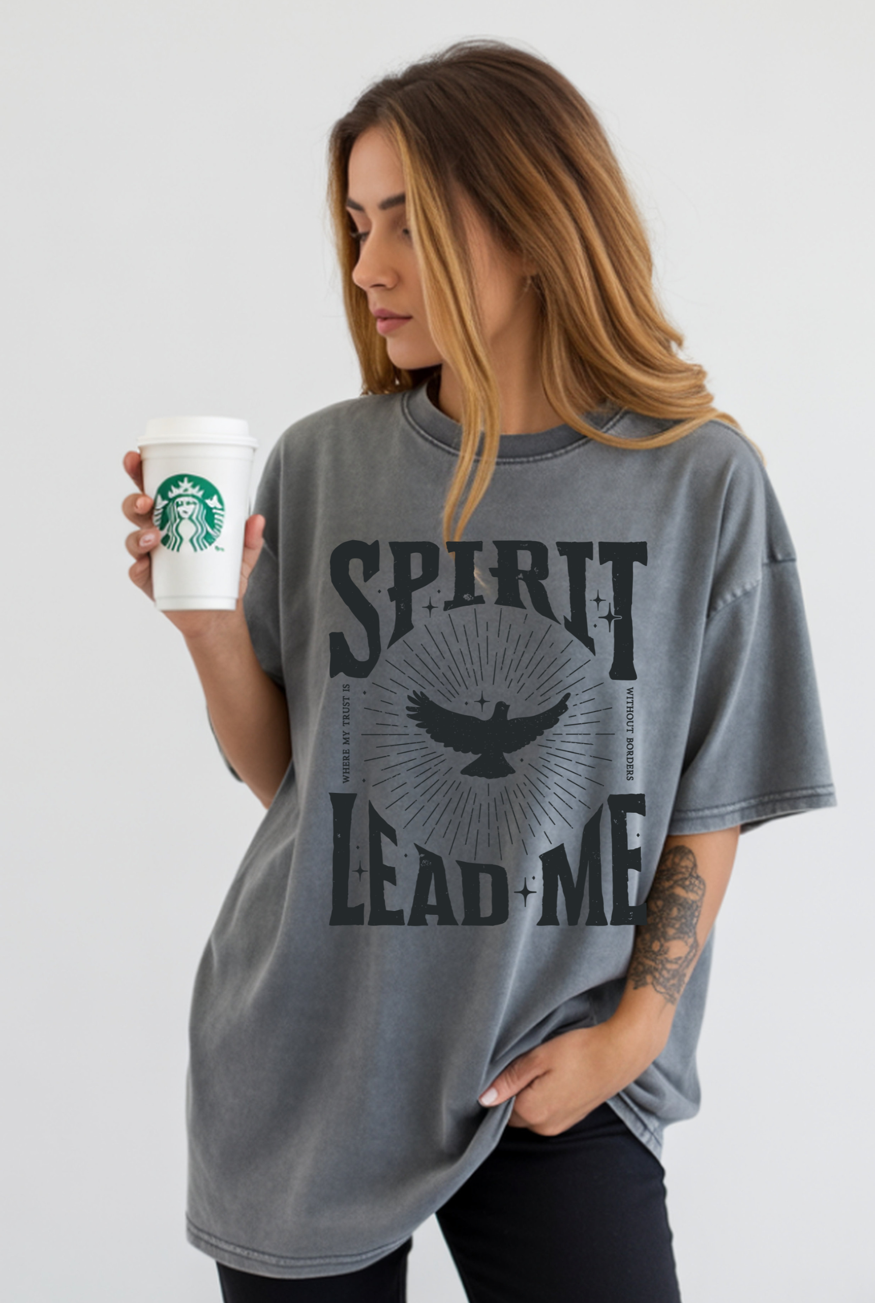 Spirit lead me t-shirt black