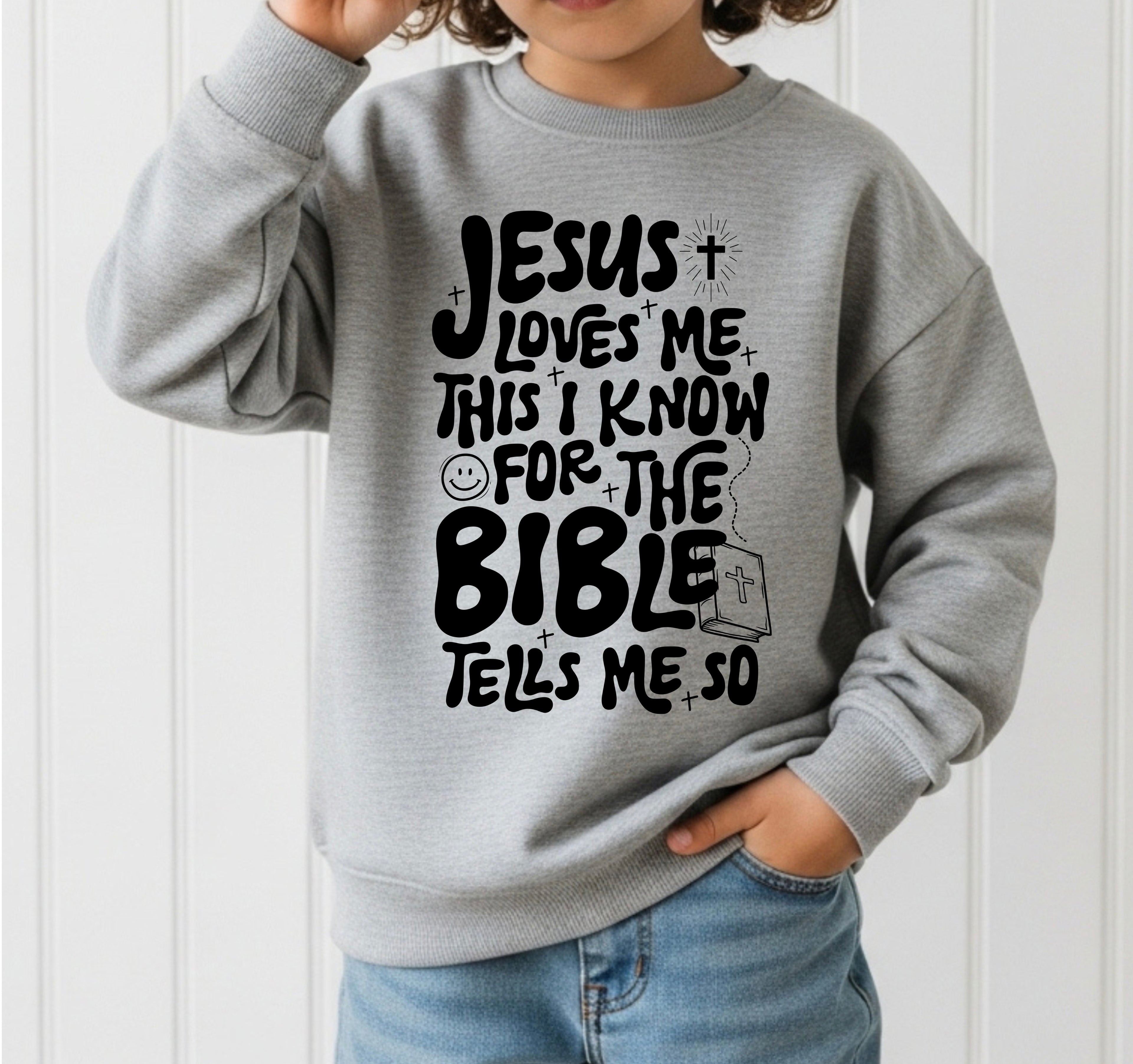 Jesus loves me sweatshirt