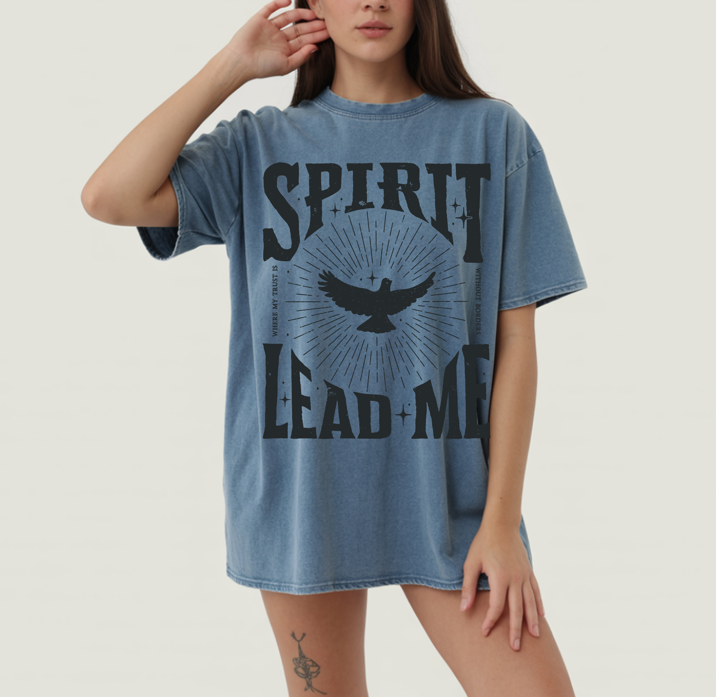 Spirit lead me t-shirt black