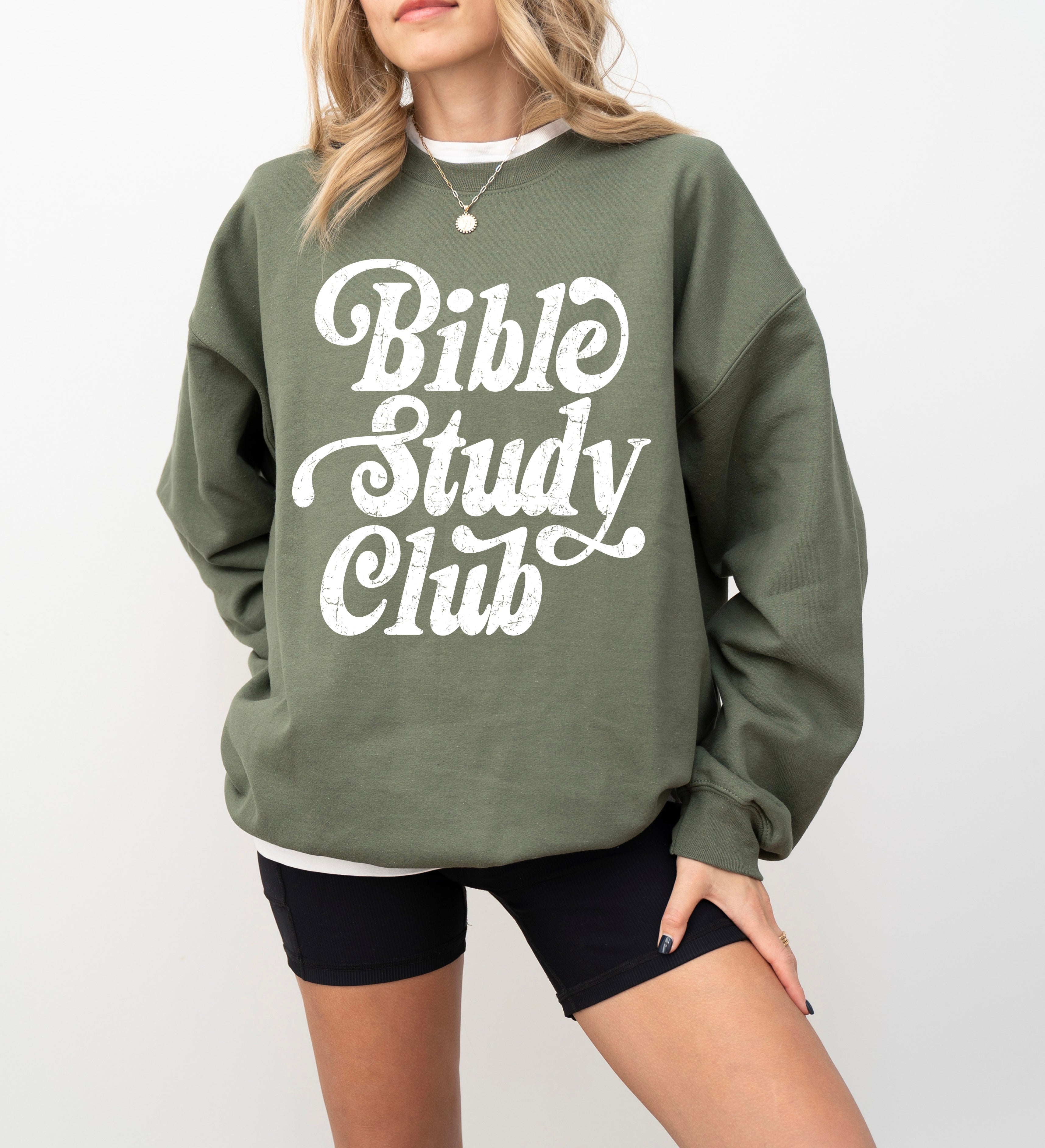 Bible study club sweatshirt
