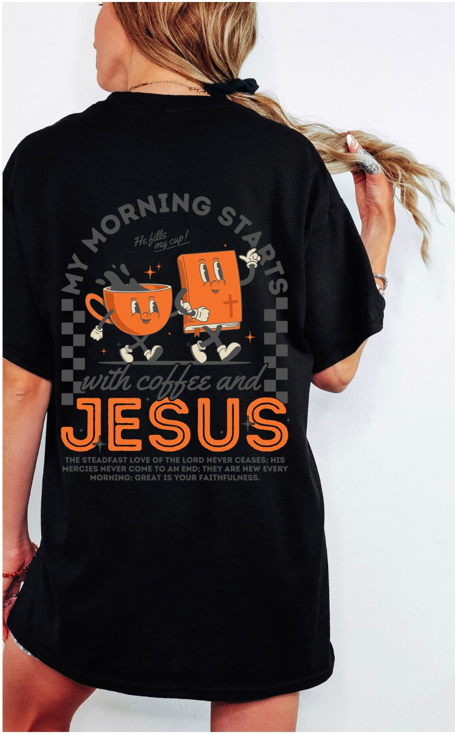 Coffee and Jesus t-shirt