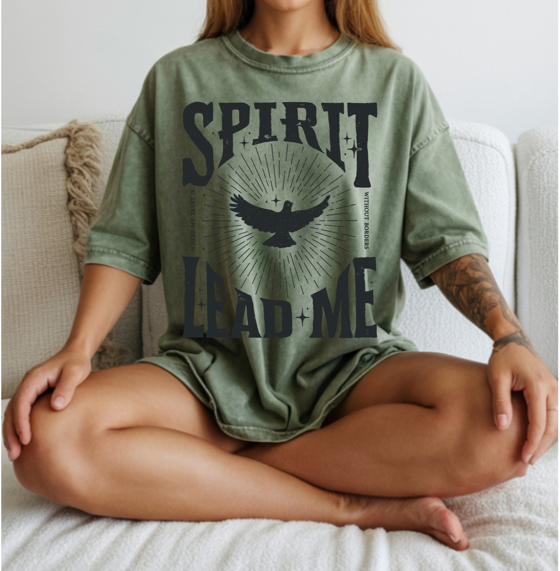 Spirit lead me t-shirt black