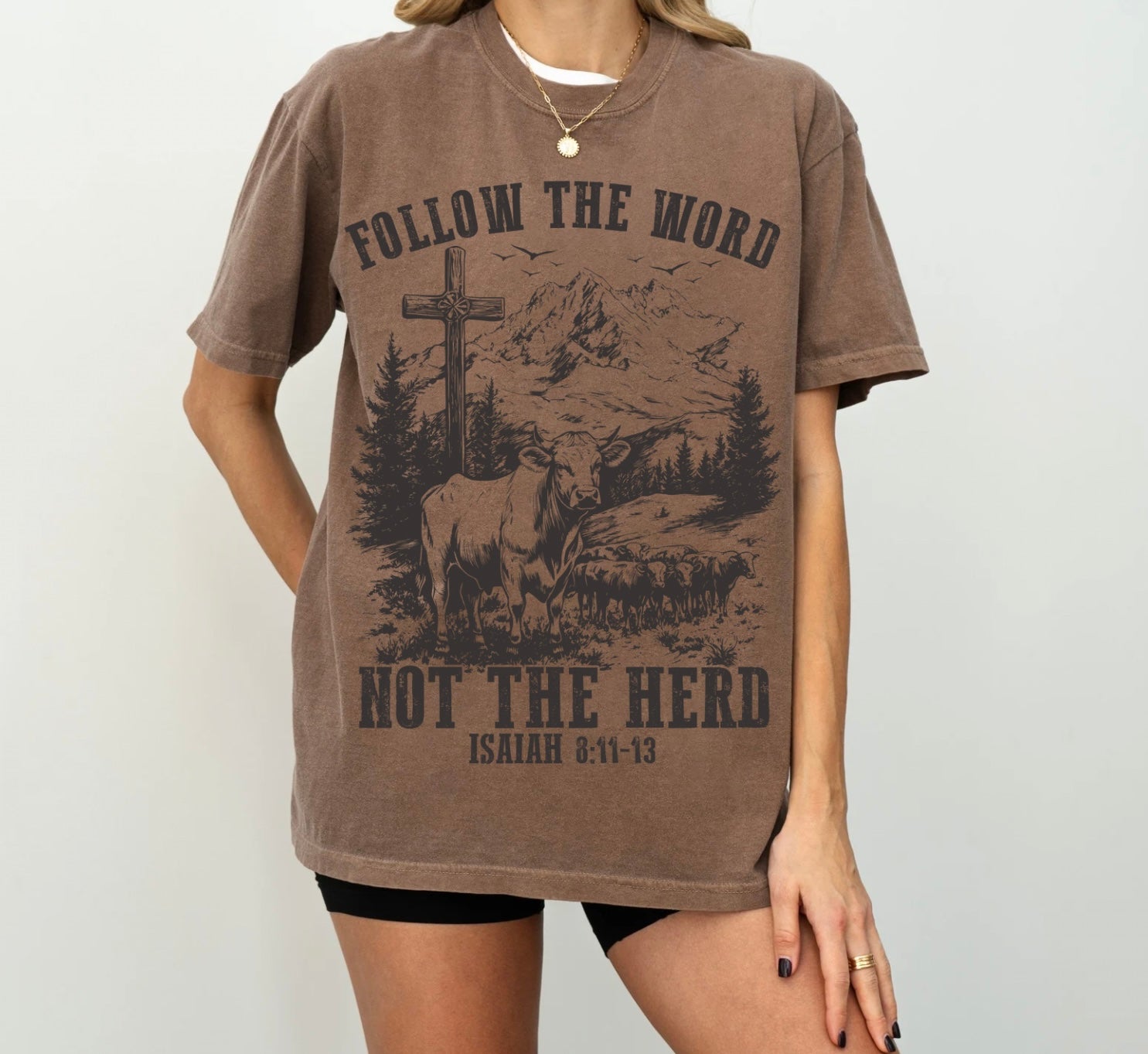 Follow the word tshirt