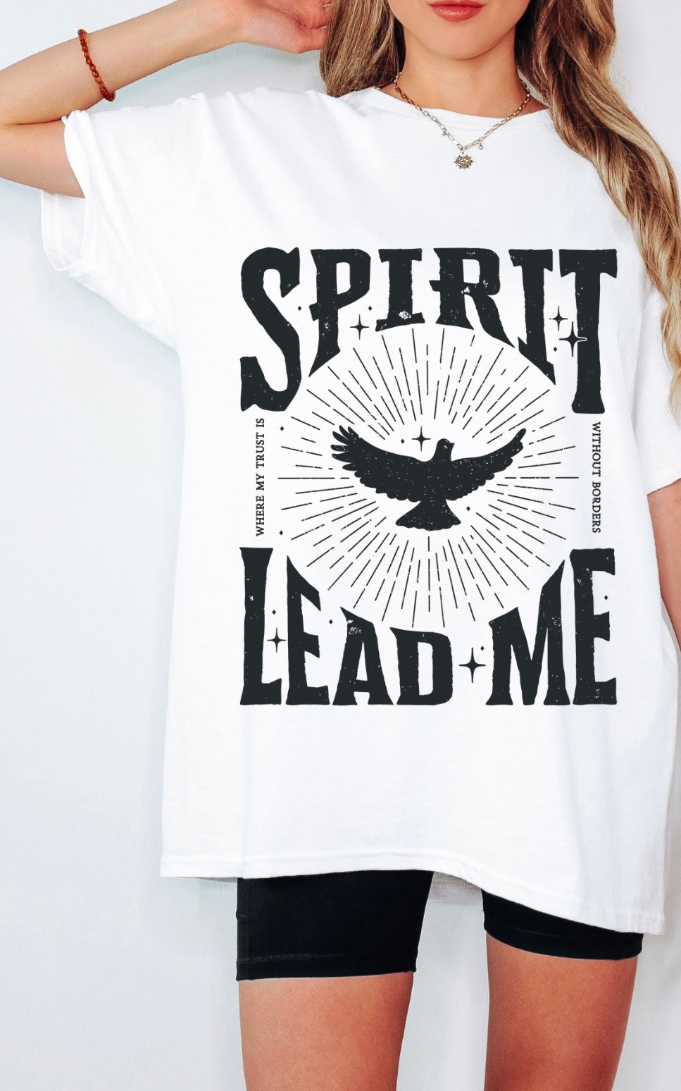 Spirit lead me t-shirt black