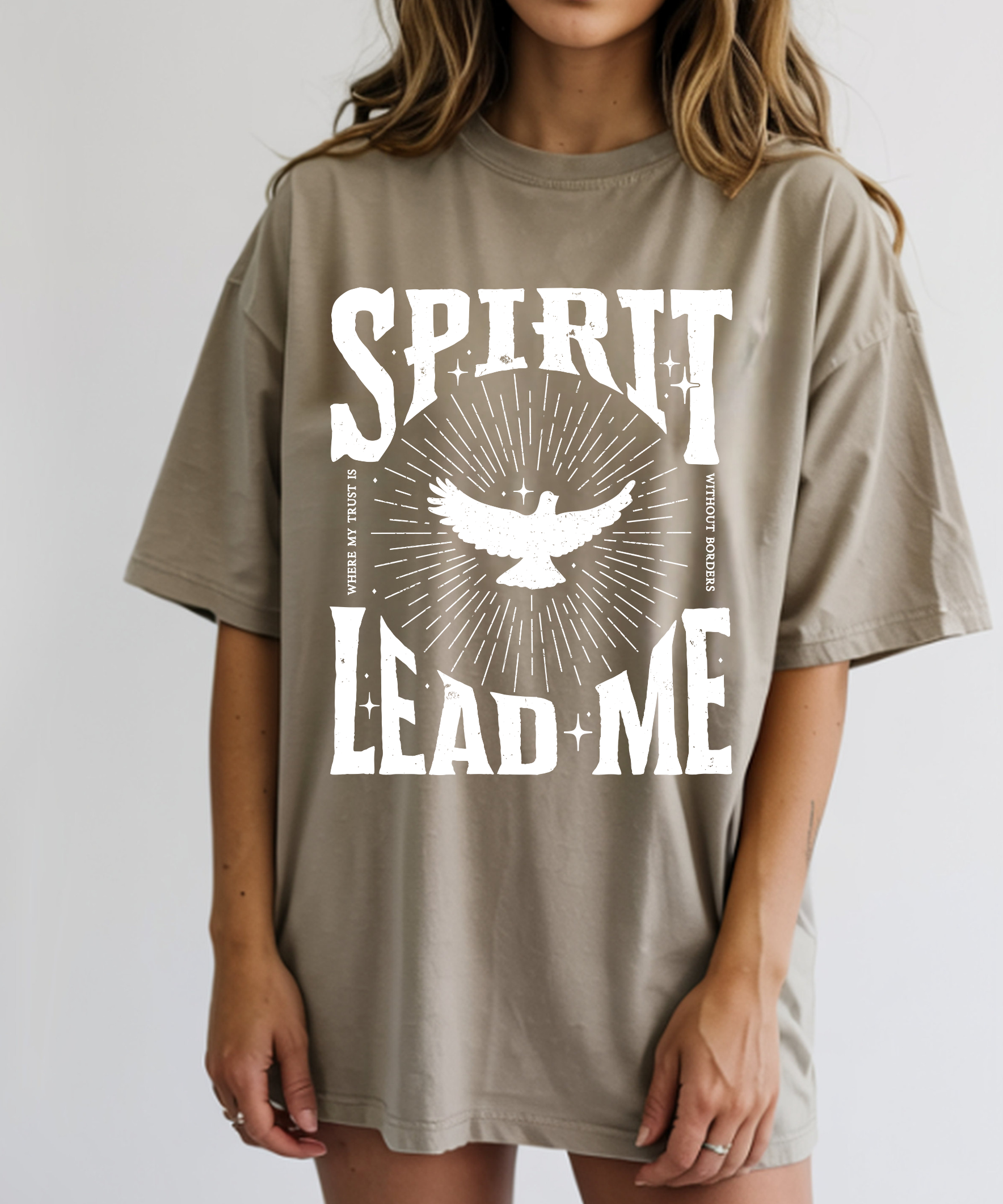 Spirit lead me t-shirt white