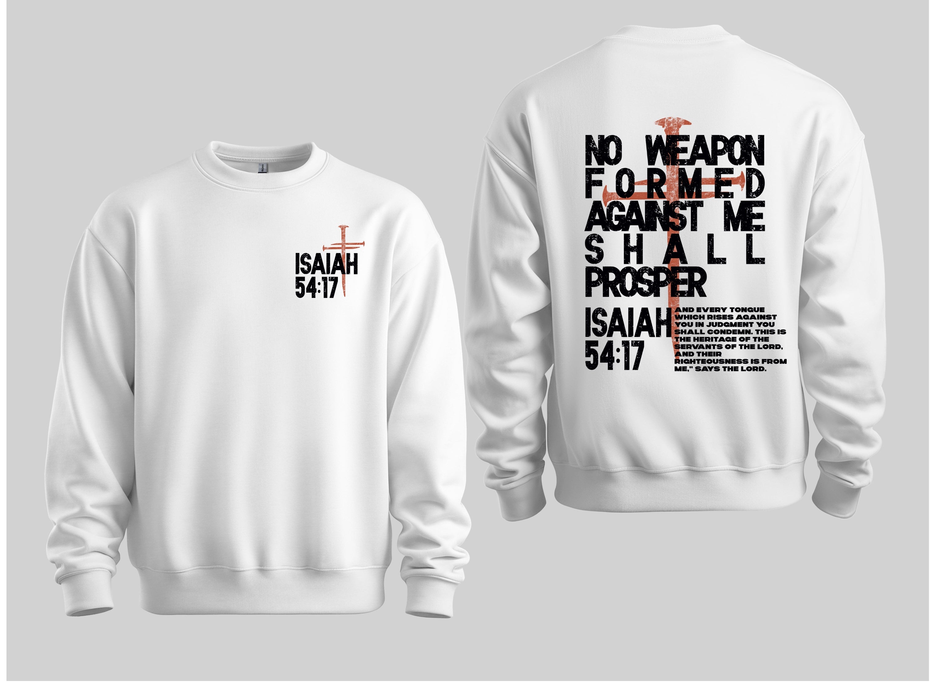 No weapon sweatshirt
