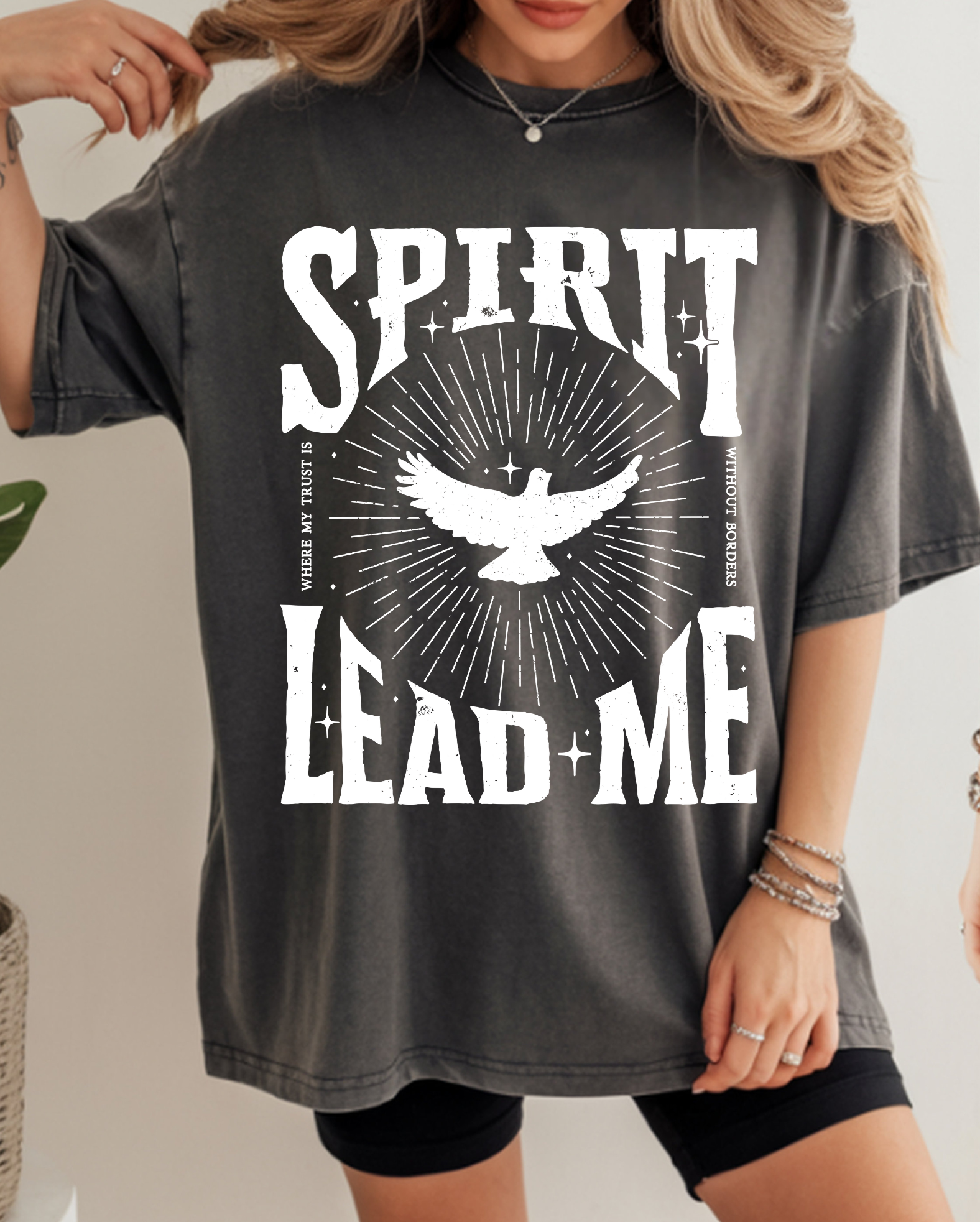 Spirit lead me t-shirt white
