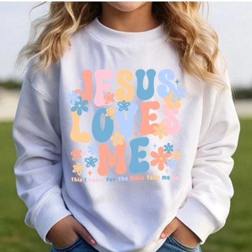 Jesus loves me sweatshirt