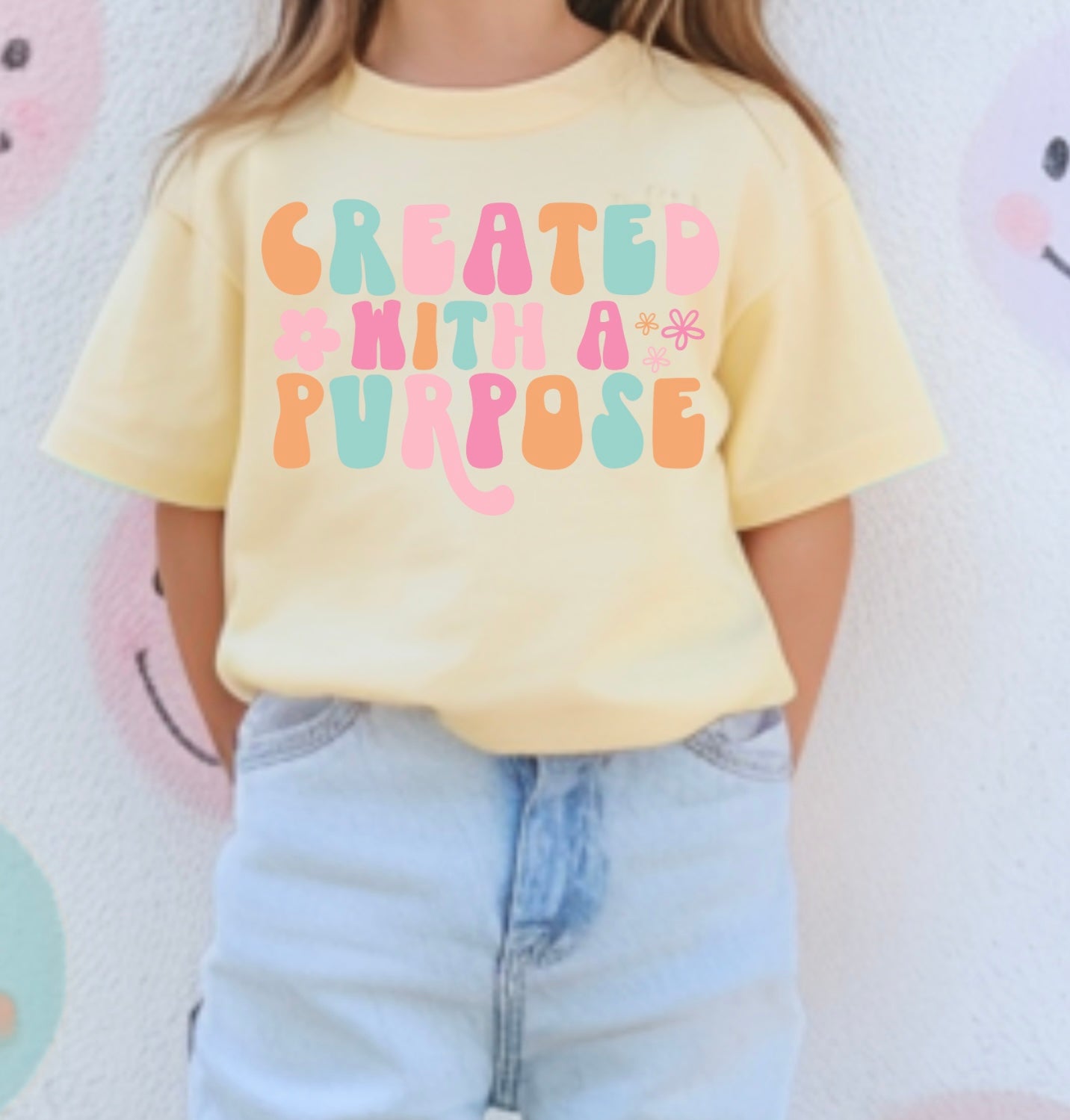 Created with a purpose tshirt