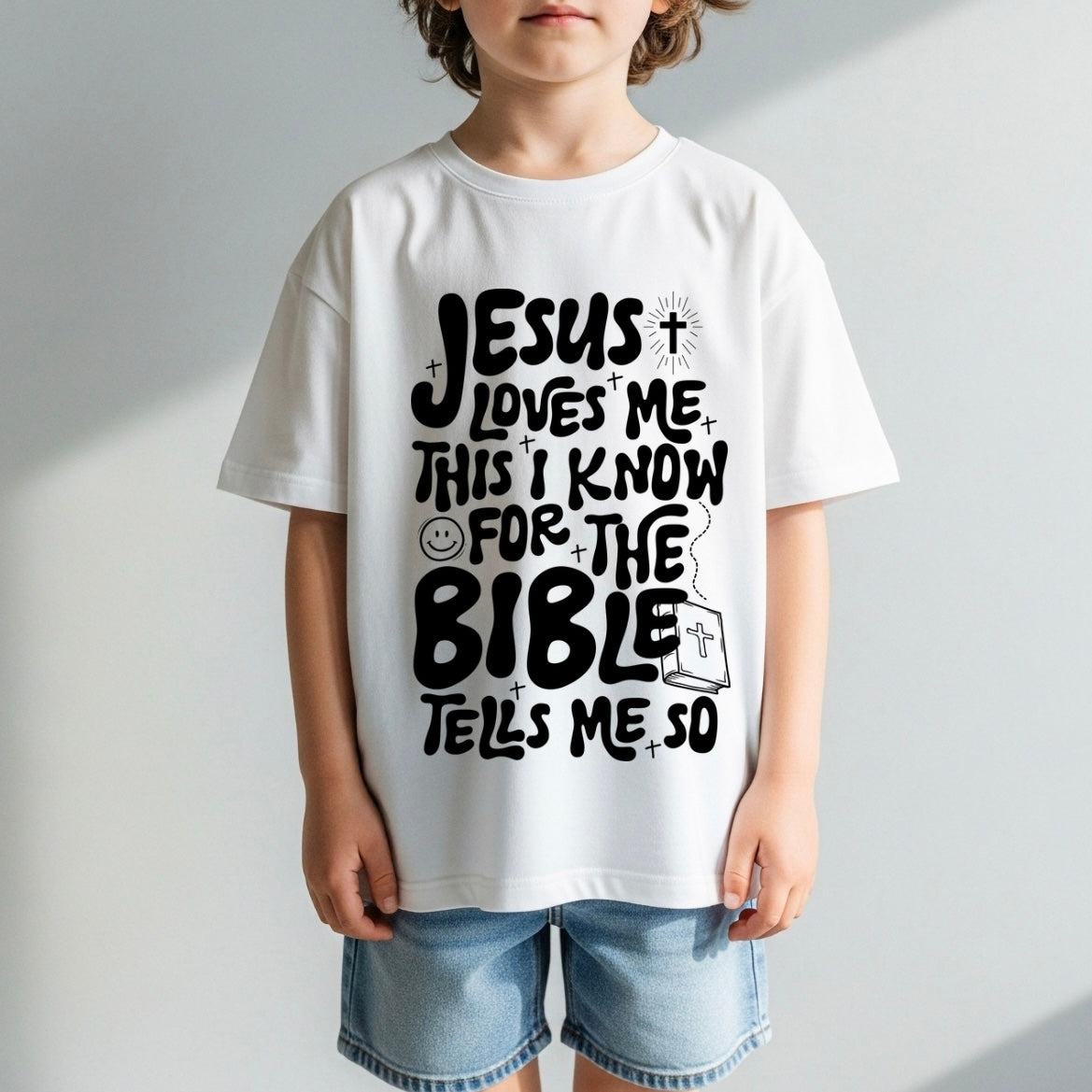 Jesus loves me tshirt