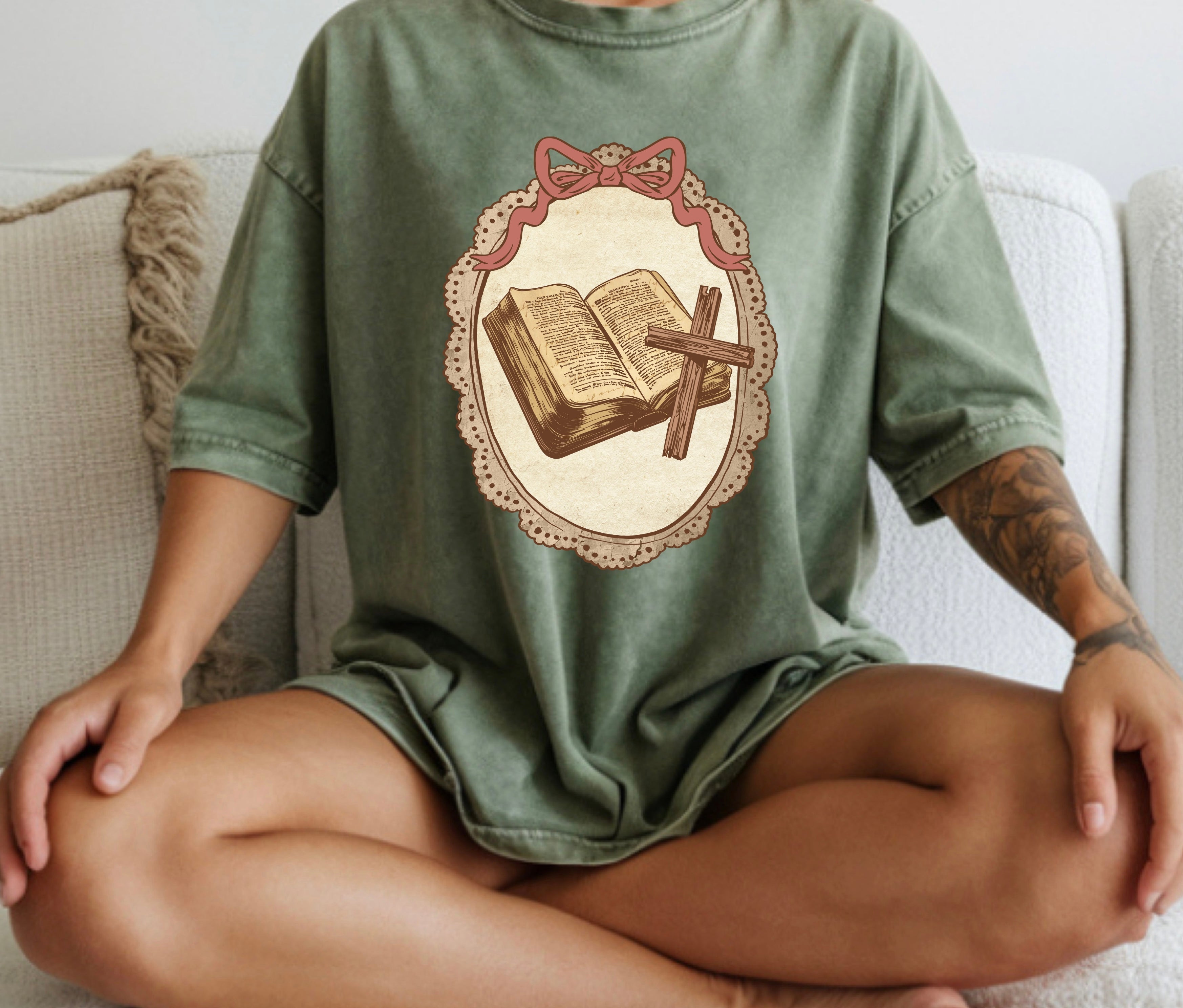 Bible & Cross Tshirt