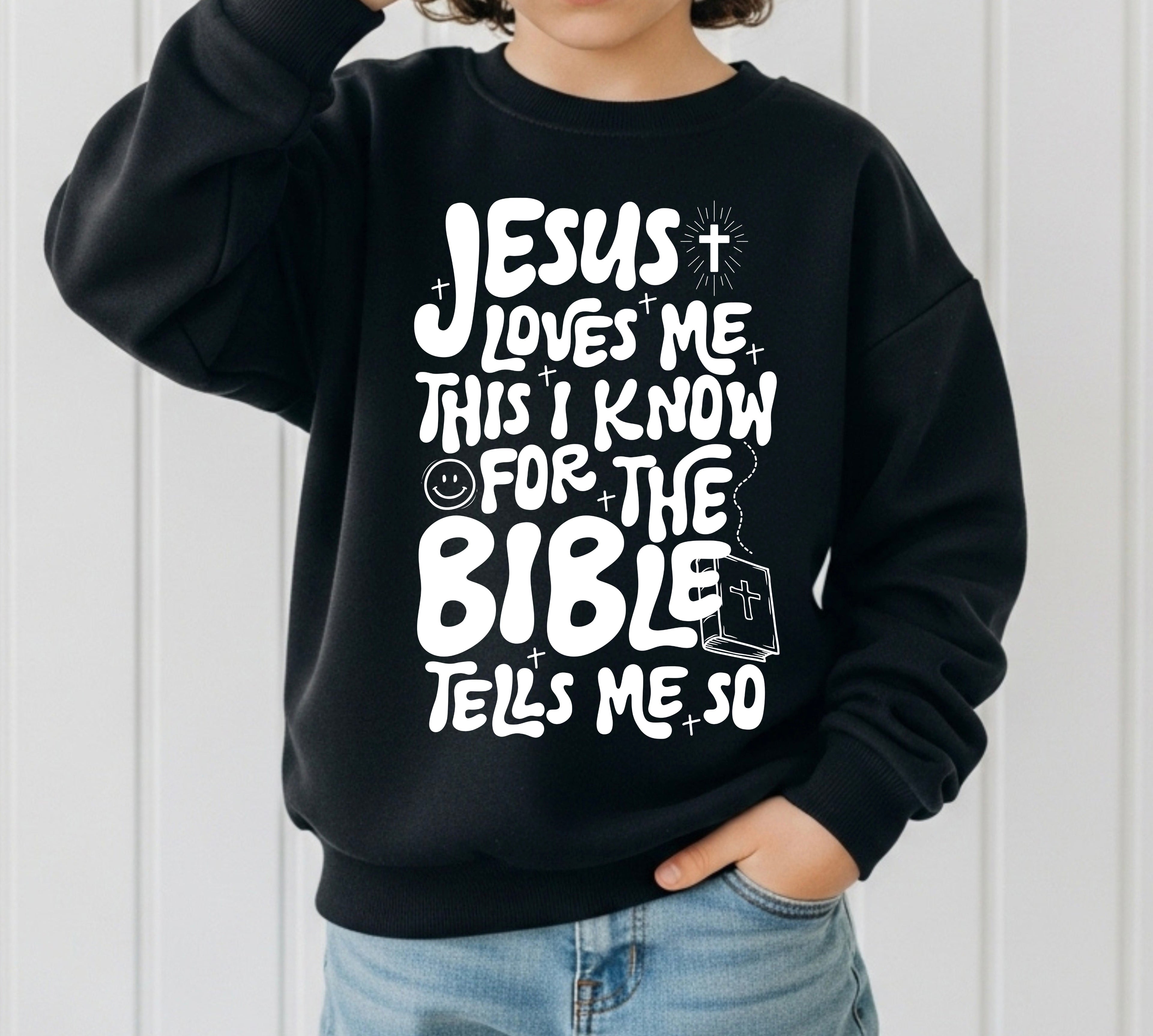 Jesus loves me sweatshirt