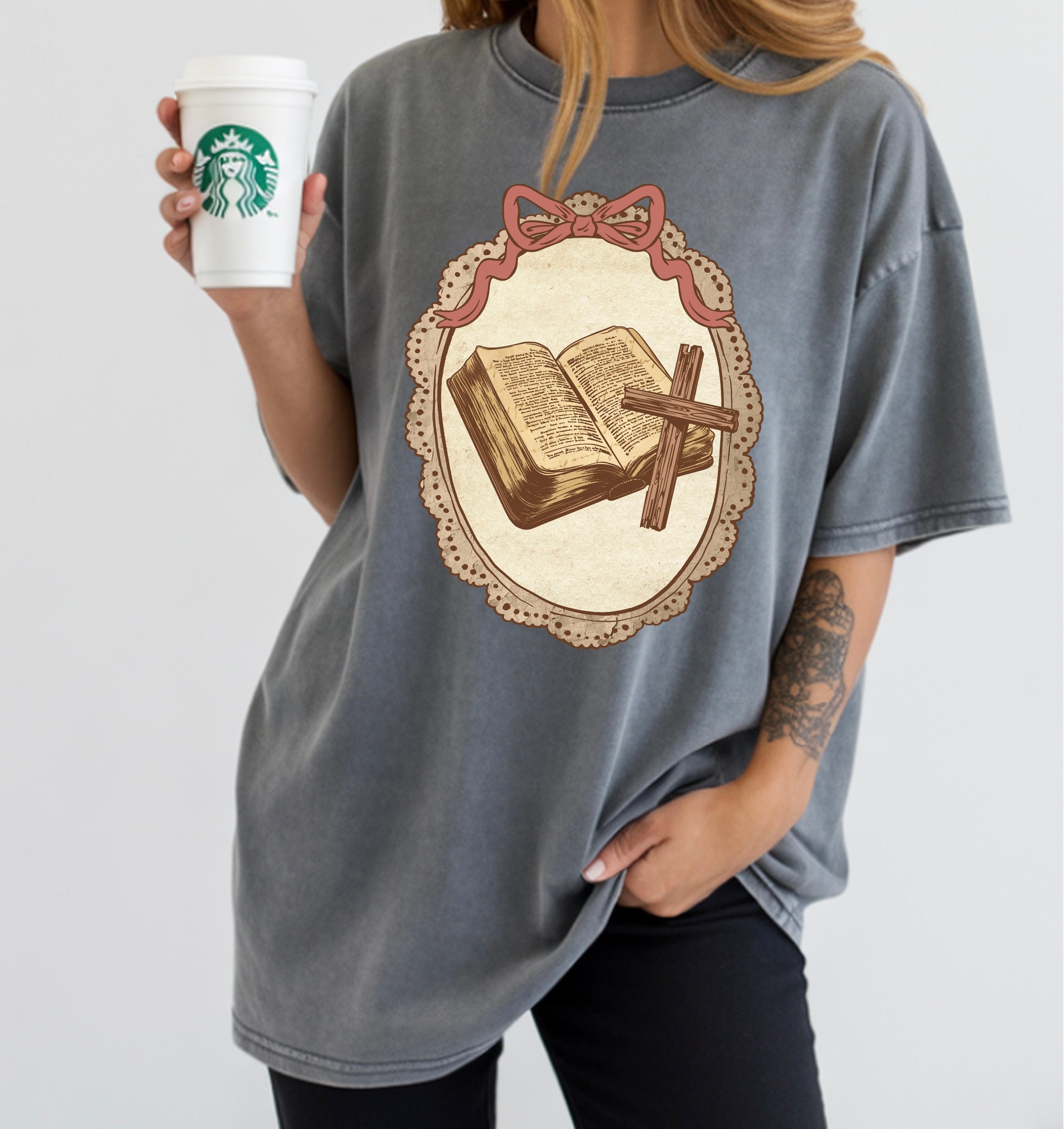 Bible & Cross Tshirt